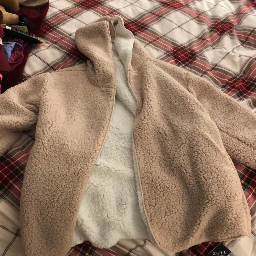 Reversible Teddy coat
